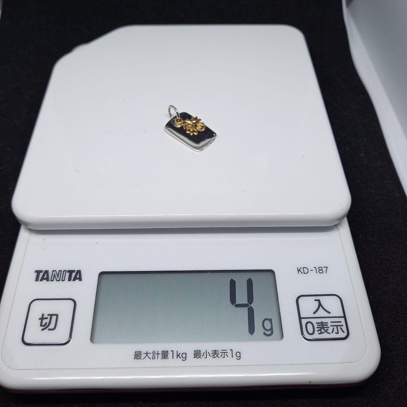 ハイビスカスページ925シルバー 十字架 ドッグタグネックレス シルバー925 クロスネックレス ドッグタグネックレス ダブル喜平