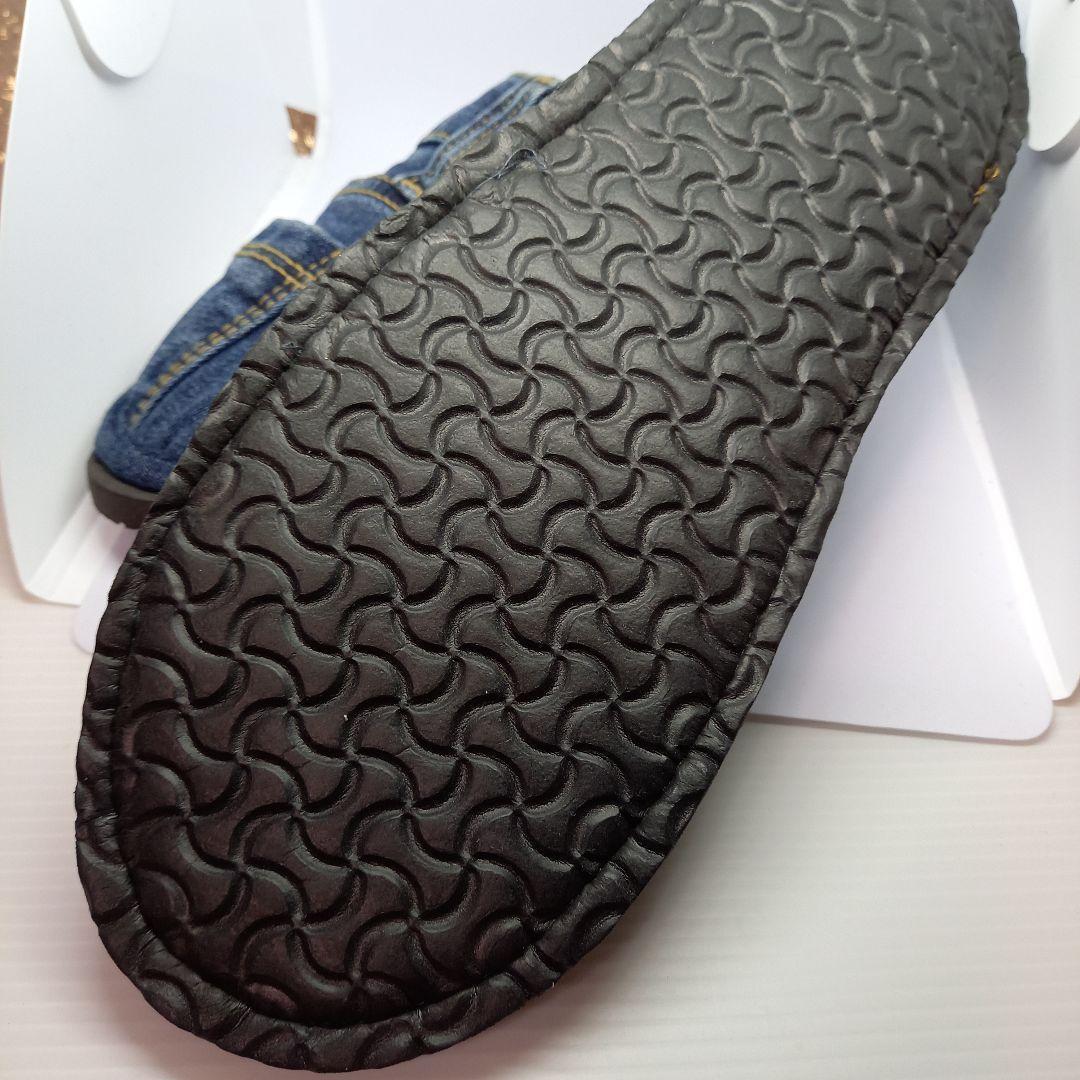 ☆【新品】スリッパ 室内 デニム ハンドメイド リメイク 男女兼用 匿名