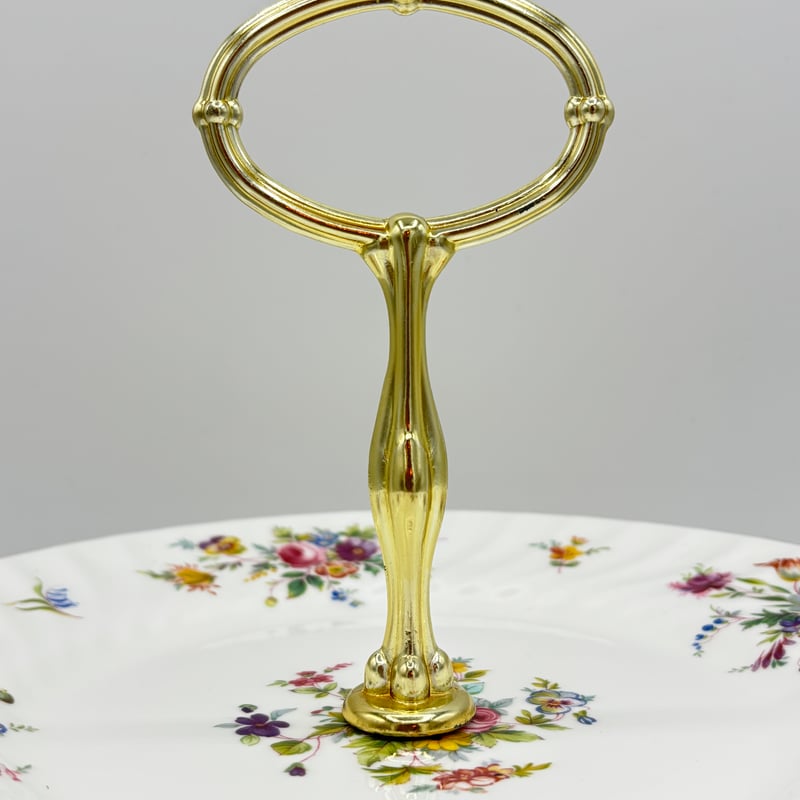 MINTON ミントン マーロウ 2段ケーキスタンド | ムカシノル