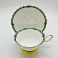 Tiffany&co. × MASON'S ティファニー イエローフラワー柄プレートペア(2
