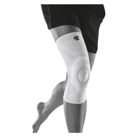 BAUERFEIND　SPORTS KNEE SUPPORT（ブラック・オールホワイト）