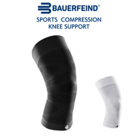 BAUERFEIND　SPORTS COMPRESSION KNEE SUPPORT（ブラック・ホワイト）