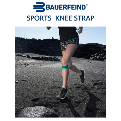 BAUERFEIND　SPORTS KNEE STRAP　ブラック