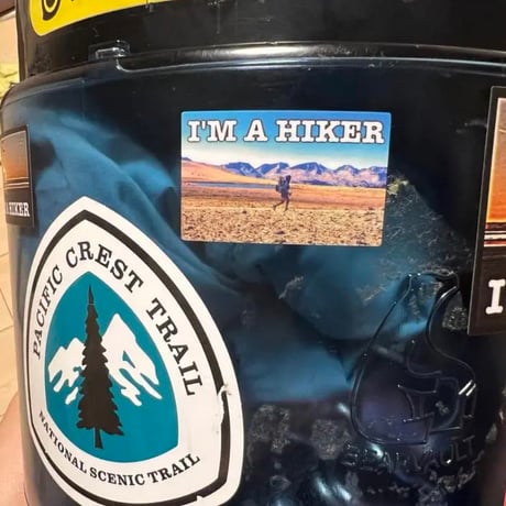 新ステッカー『I'm a hiker. （JMT / USA）』大
