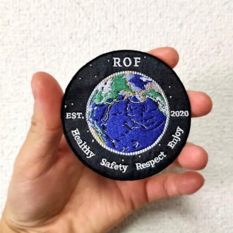 ワッペン『環太平洋火山帯/地球』| ROF