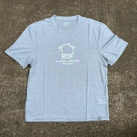 ROF Simple logo 50/50 T 〈グレー〉