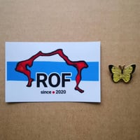 ROFステッカー 大×1枚/マット