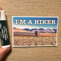 新ステッカー『I'm a hiker. （JMT / USA）』大