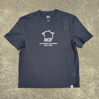 ROF Simple logo 50/50 T 〈ブラック〉