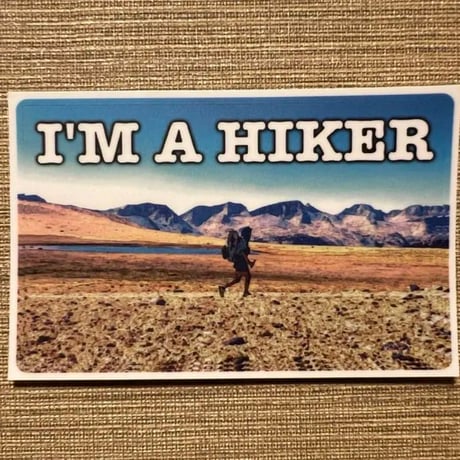 新ステッカー『I'm a hiker. （JMT / USA）』大