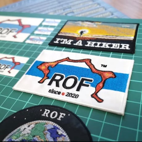 ロゴワッペン『ROF』
