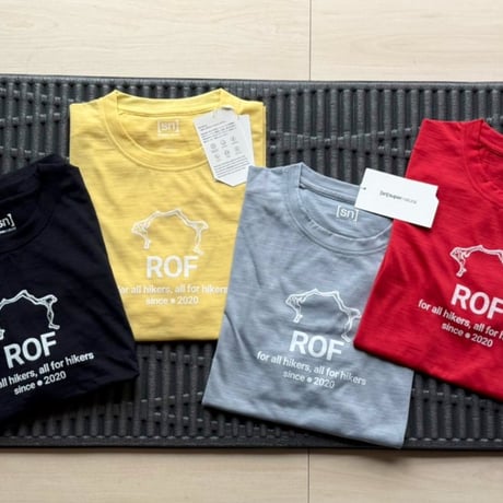 ROF Simple logo 50/50 T〈イエロー〉
