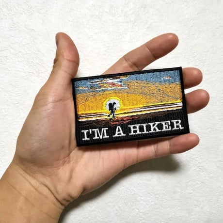 「I'm a hiker」ワッペン