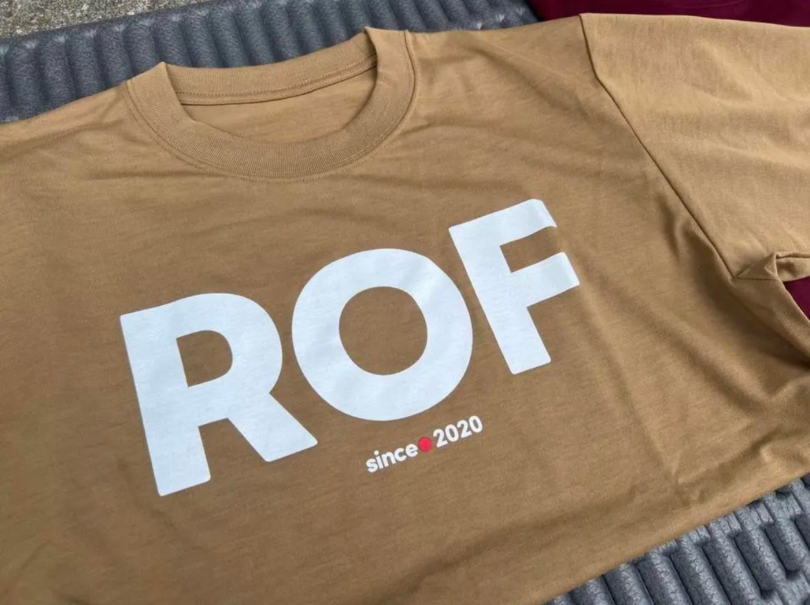 ROF.ロゴドンT（茶） | ROF