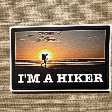 新ステッカー『I'm a hiker. （Te Araroa / NZ）』大