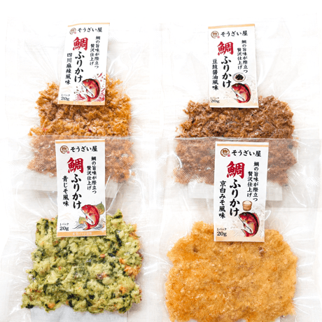 鯛ふりかけ　４パックセット