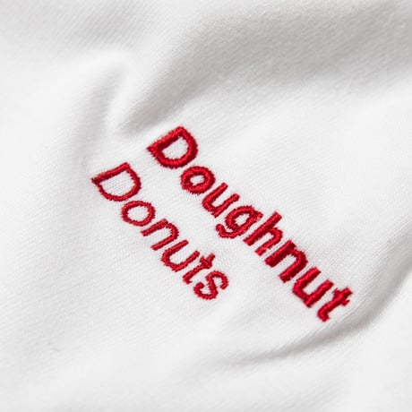 オリジナルDoughnut Donutsロゴ刺繍Tシャツ