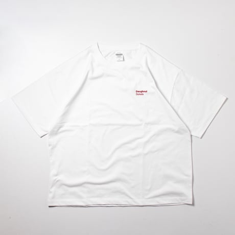 オリジナルDoughnut Donutsロゴ刺繍Tシャツ