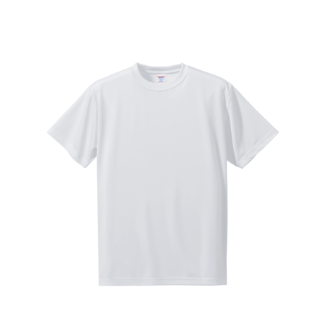 ドライシルキータッチTシャツ（襟下 ロゴ）