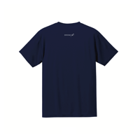 ドライシルキータッチTシャツ（襟下 ロゴ）