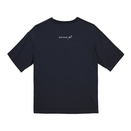 ビッグシルエット Tシャツ（襟下 ロゴ）