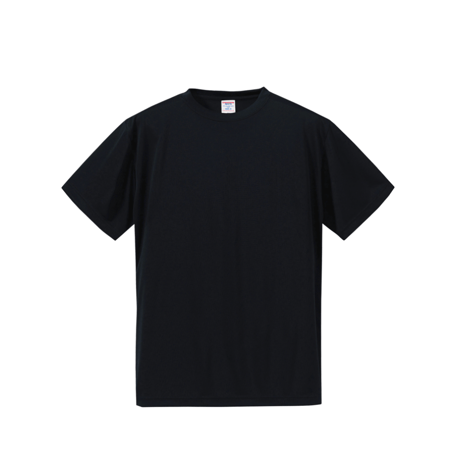 ドライシルキータッチTシャツ（襟下 ロゴ）