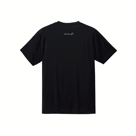 ドライシルキータッチTシャツ（襟下 ロゴ）