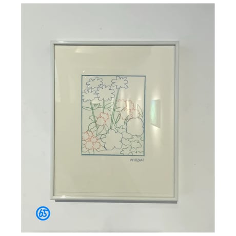 ドローイング（額装込み）作品
