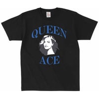QUEEN ACE プリント Tシャツ ホワイト Tシャツ】ホワイト | Queen Ace