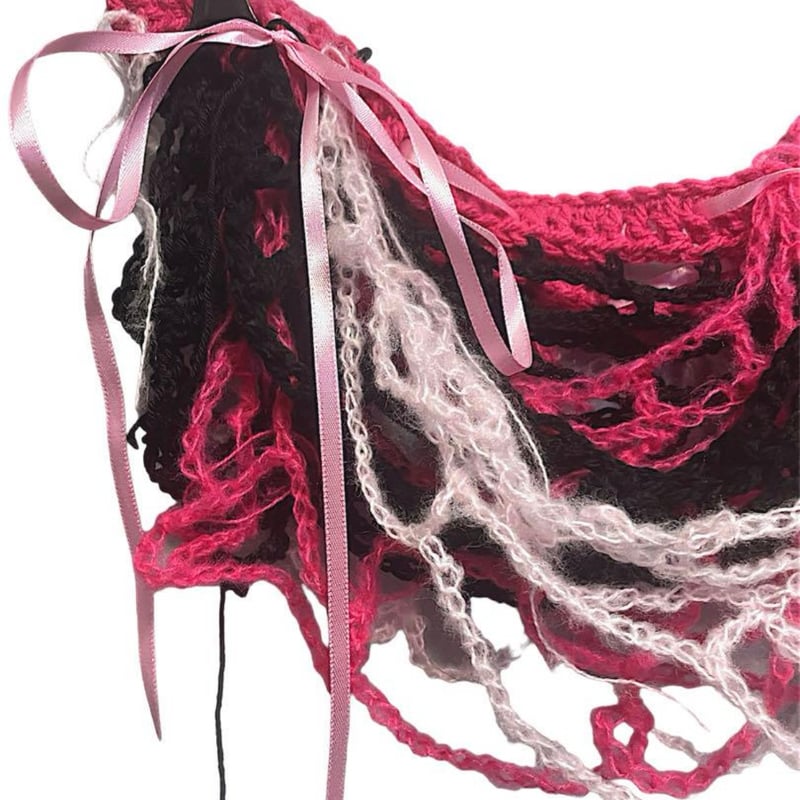 fairycore ピンク×ブラック フェアリーグランジ バレエコア ミニ