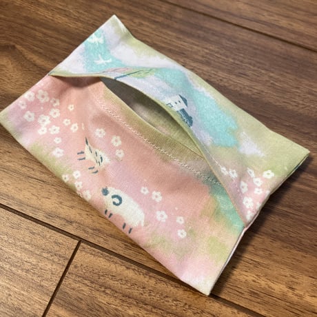 ハンドメイド ポケットティッシュケース