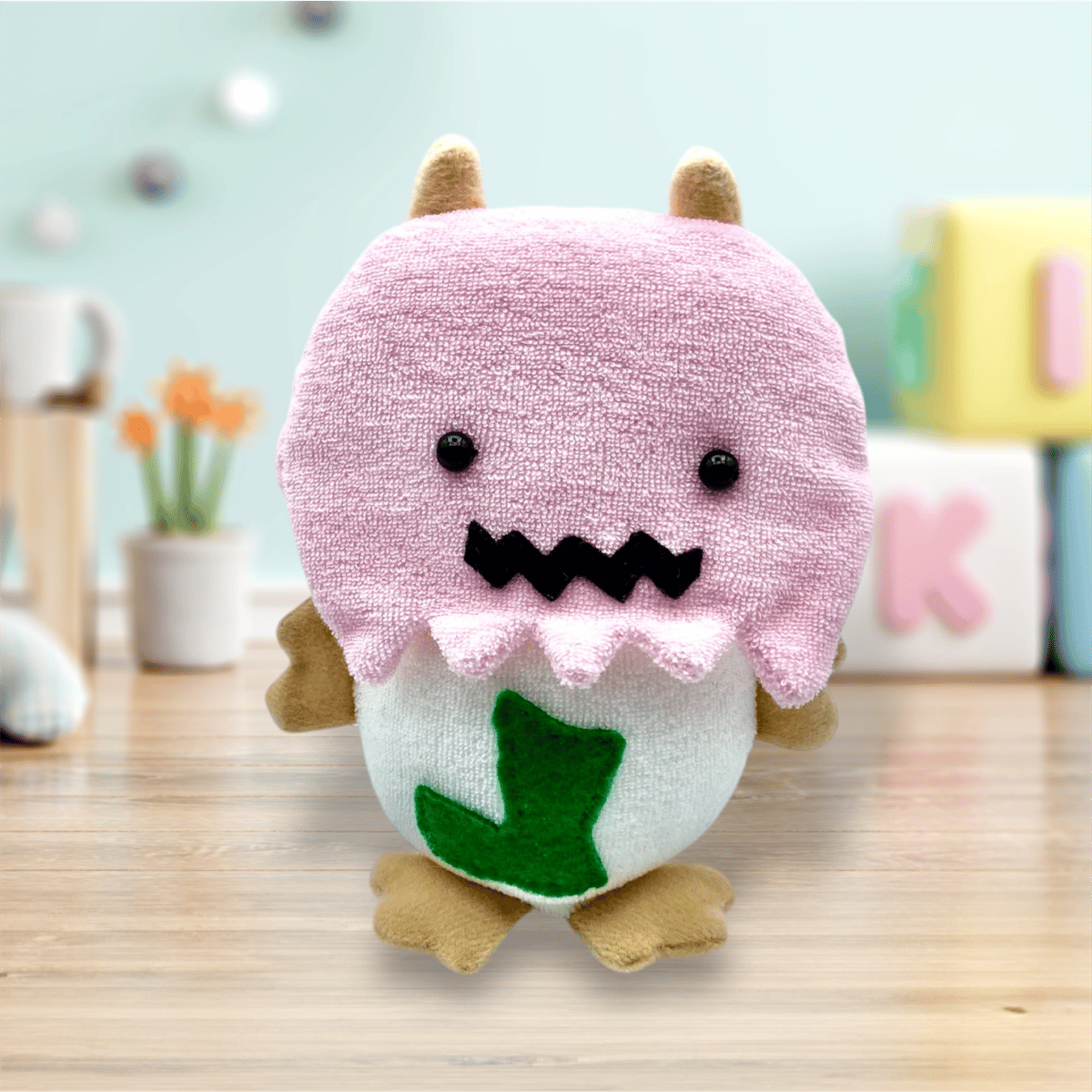 🦖おがわらこ怪獣おっしー ぬいぐるみ - ふわふわもふもふで可愛い