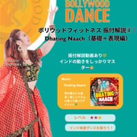 【解説動画】ボリウッドフィットネス 振付解説②｜Dhating Naach（基礎＋表現編）
