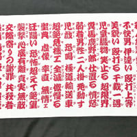 手ぬぐい【忍者と極道展 大阪聖典祭（ナニワバイブルズ）】