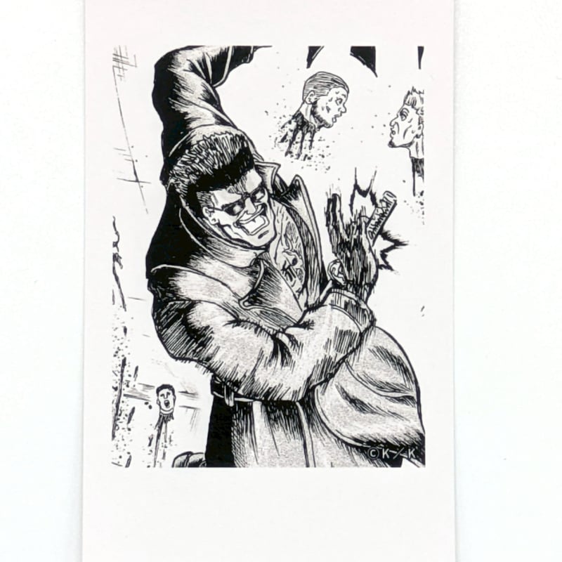 休みがち死神さん専用 インスタントフォトカード（極道）（ランダム・2枚1組）【忍者と極道