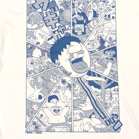 『GOLDEN LUCKY』Ｔシャツ（PLATANUS）【榎本俊二 黄金狂画展 -GOLDEN MANIAX-】