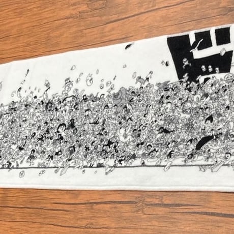 『GOLDEN LUCKY』マフラータオル【榎本俊二 黄金狂画展 -GOLDEN MANIAX-】