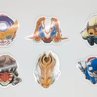 表紙角缶バッジ（全7種）【忍者と極道展 大阪聖典祭（ナニワバイブルズ