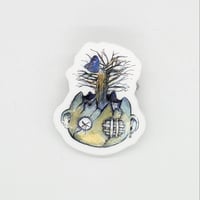 アクリルバッジ（浦部はいむ）【企画展　仄暗い午前四時】
