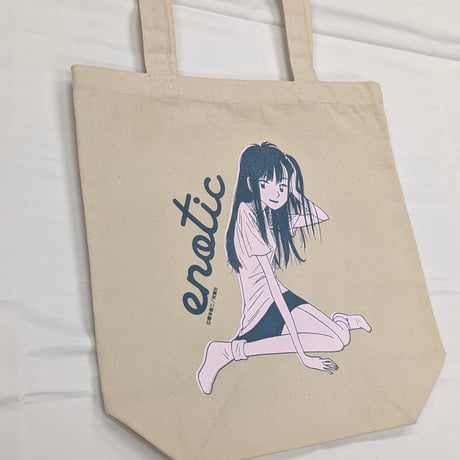 『enotic［エノティック］』トートバッグ【榎本俊二 黄金狂画展 -GOLDEN MANIAX-】