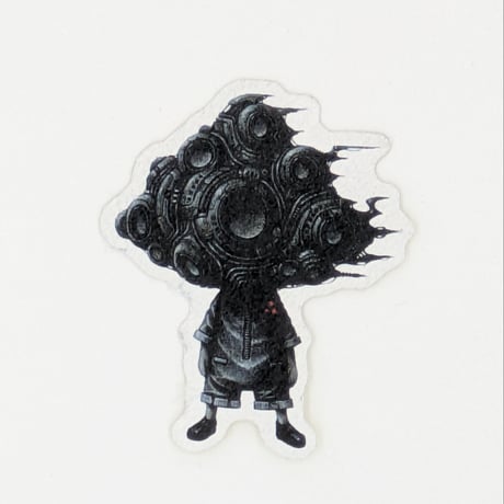ステッカー（shichigoro-shingo）【企画展　仄暗い午前四時】