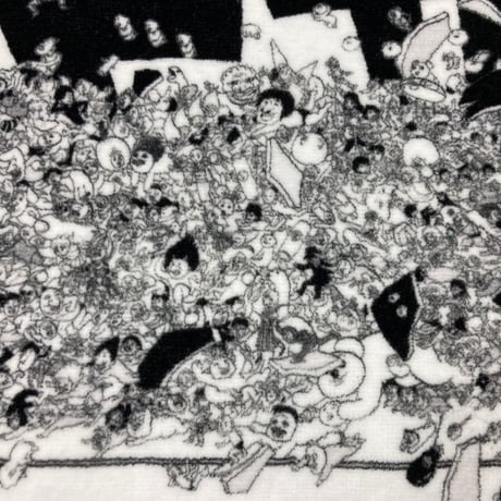 『GOLDEN LUCKY』マフラータオル【榎本俊二 黄金狂画展 -GOLDEN MANIAX-】