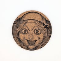 『ゴクシンカ』コルクコースター【三宅乱丈 イムリ 大供覧展】