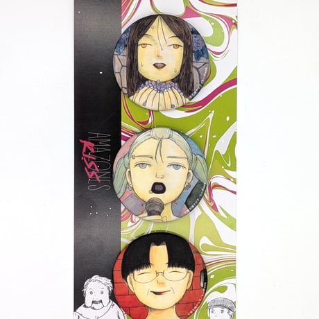 CATEGORY 缶バッジ | ベアトラップギャラリー ONLINE SHOP