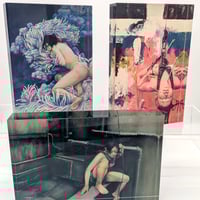 アクリルブロック（雫石知之）【企画展　仄暗い午前四時】