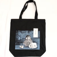 カラスのクロたんトートバッグ（浦部はいむ）【企画展　仄暗い午前四時】