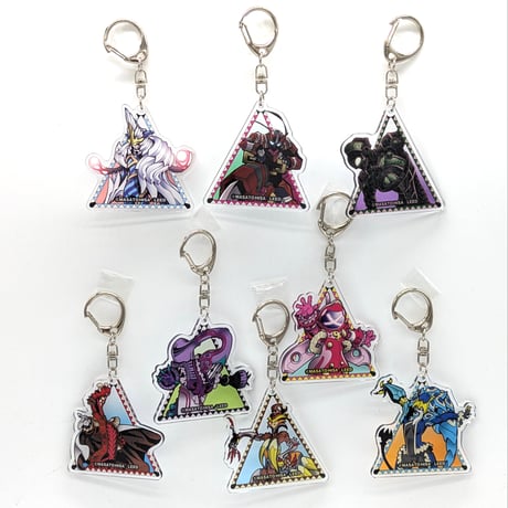 『カムヤライド』アクリルキーホルダー（全８種・ランダム）【久正人展 -RIDE ON AMAZING TIME-】