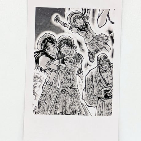 インスタントフォトカード（極道）（ランダム・２枚１組）【忍者と極道展 大阪聖典祭（ナニワバイブルズ）】