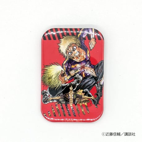 表紙角缶バッジ（全7種）【忍者と極道展 大阪聖典祭（ナニワバイブルズ）】