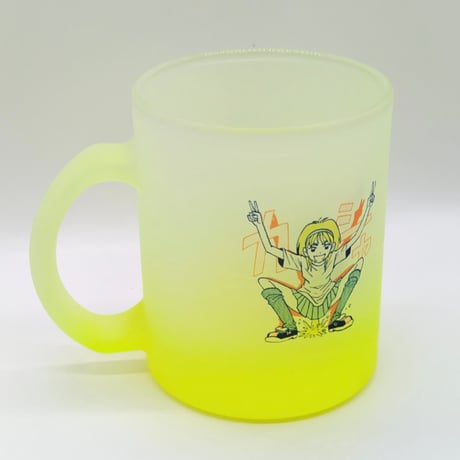 『えの素』菖蒲沢フロストマグカップ【榎本俊二 黄金狂画展 -GOLDEN MANIAX-】